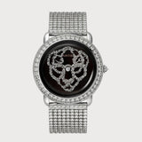 Révélation D'une Panthère 37mm Diamond Set With Black Lacquer Dial