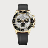Daytona Meteorite In Yellow Gold On Oysterflex