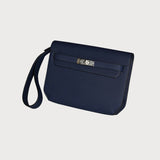 Kelly Depeche 25 Blue Saphir With Palladium Hardware In Togo Leather