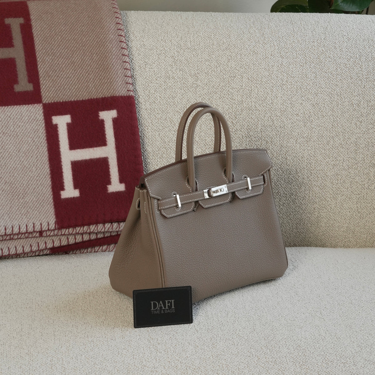 Birkin 25 Etoupe Phw Togo
