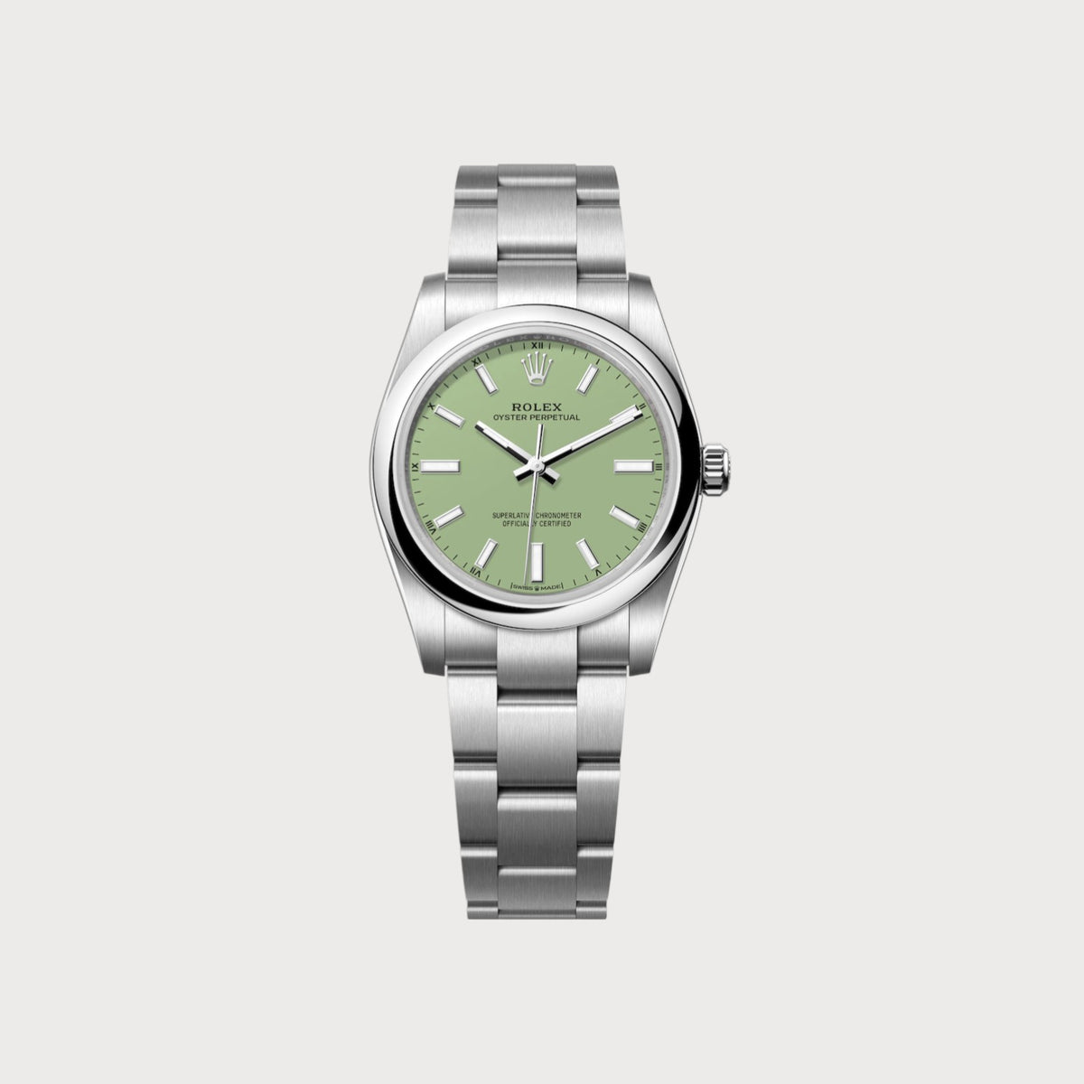 Rolex Oyster Perpetual 34 Pistachio Green