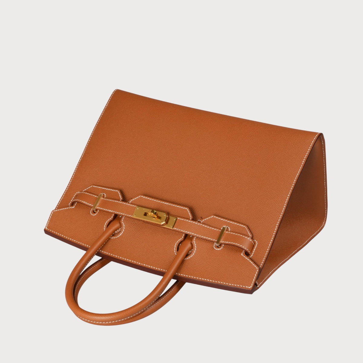 Hermès Birkin 30 Gold Ghw Epsom Sellier - view 8