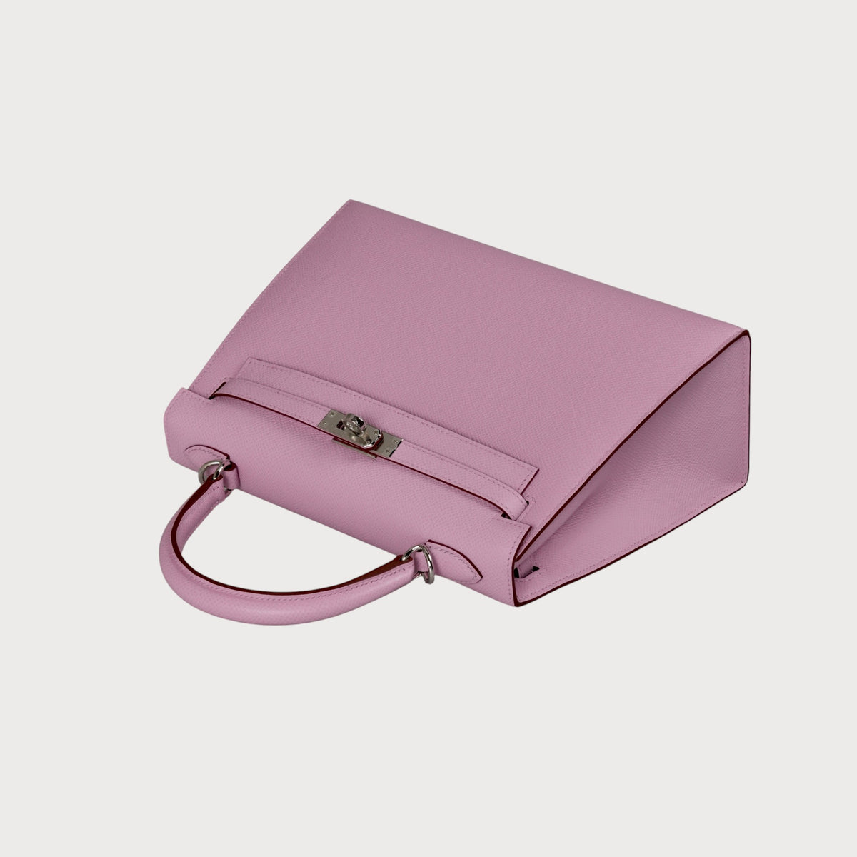 Hermès Kelly 25 Mauve Sylvestre Phw Epsom - view 7