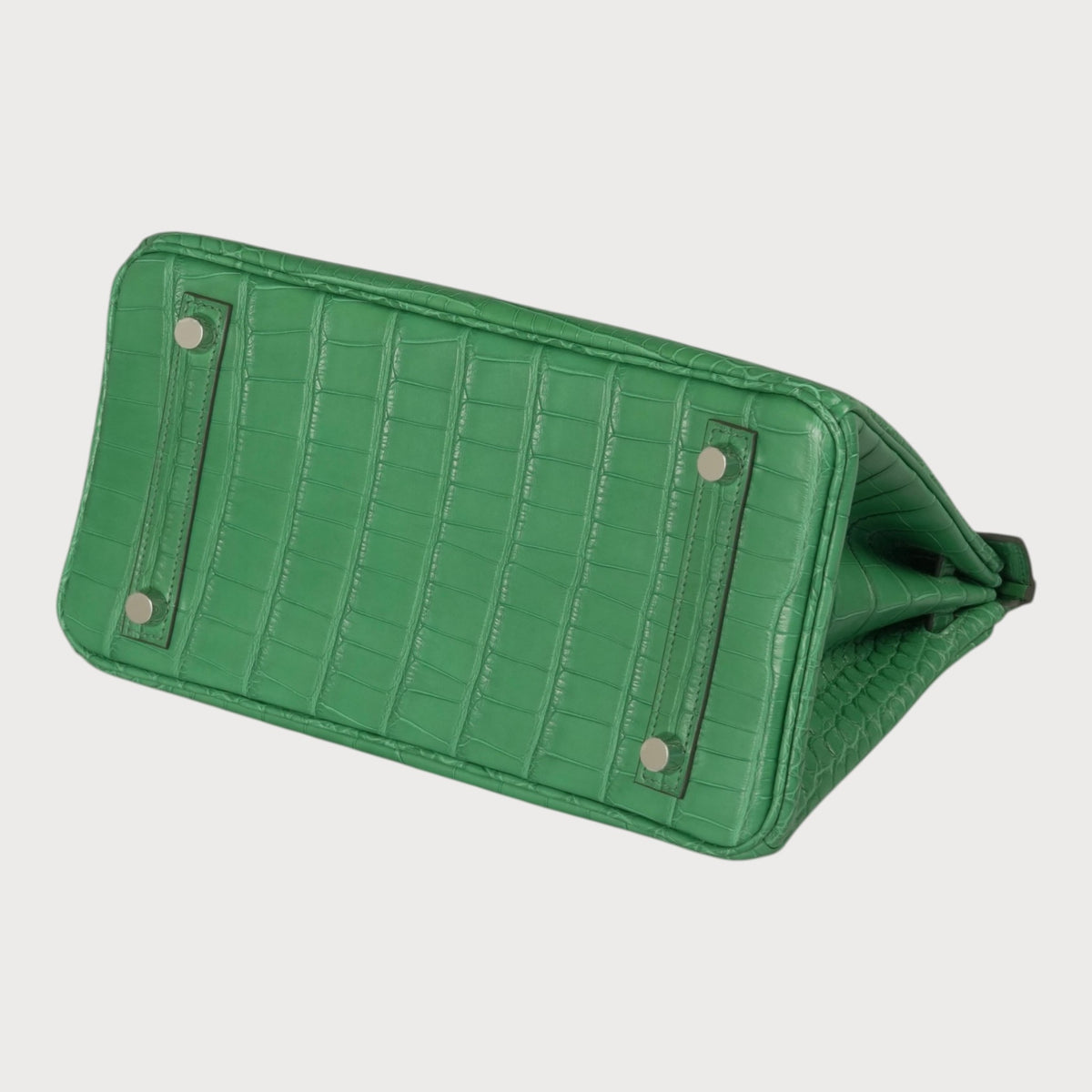 Hermès Birkin 25 Matte Crocodile Cactus Phw - view 7