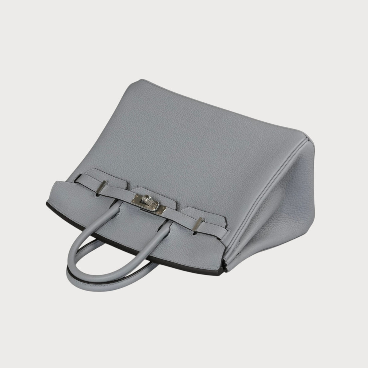 Hermès Birkin 25 Gris Pantin Phw Togo - view 8