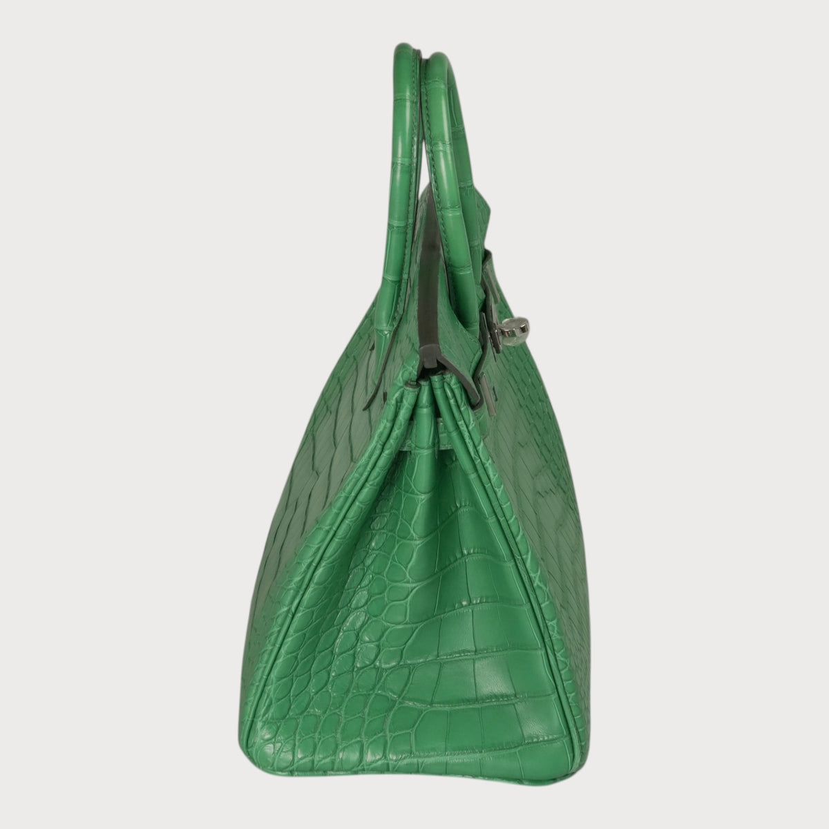 Hermès Birkin 25 Matte Crocodile Cactus Phw - view 4