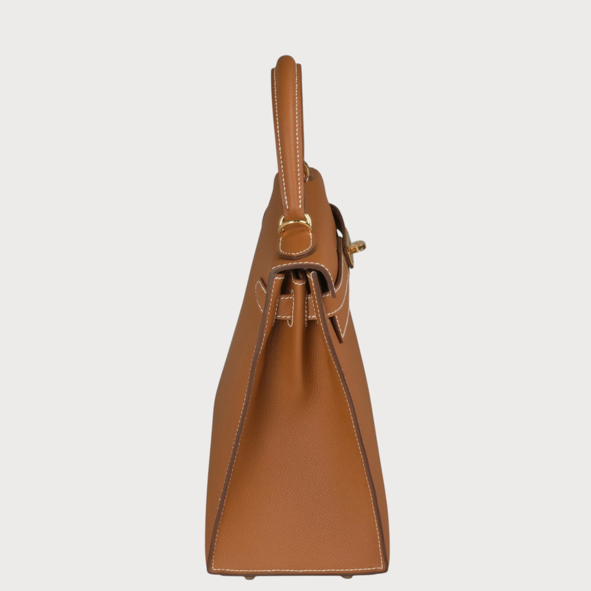 Hermès Kelly 28 Gold Ghw Epsom - view 5