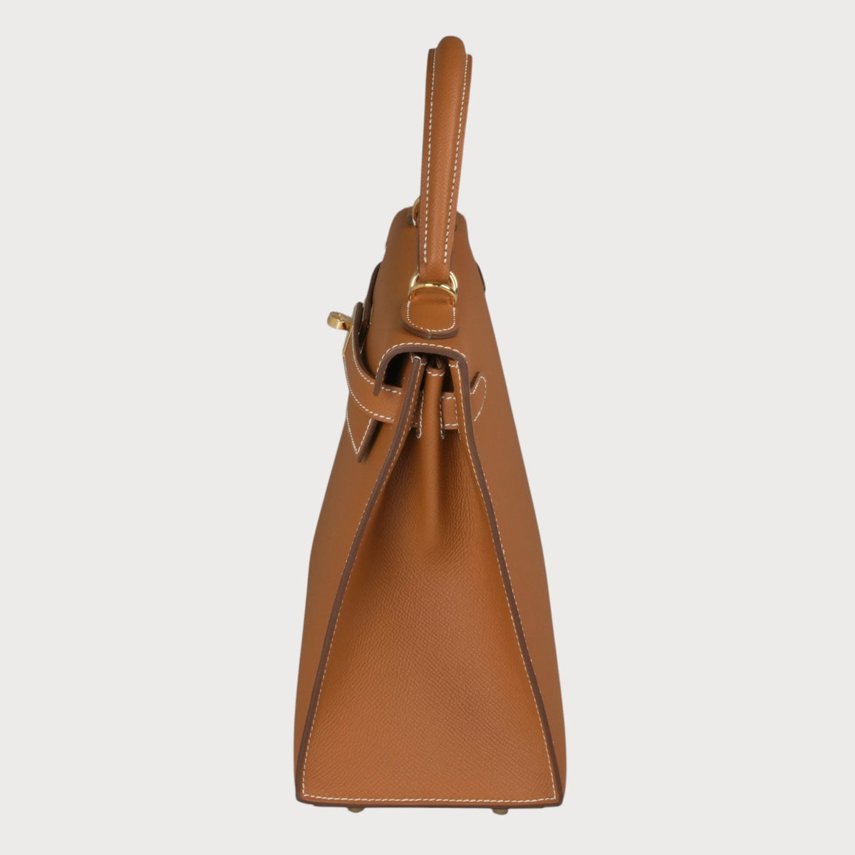 Hermès Kelly 28 Gold Ghw Epsom - view 3