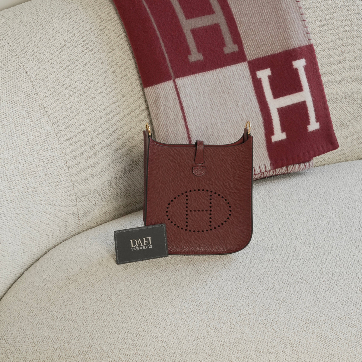 Evelyne 16 Rouge H Ghw Epsom Sellier