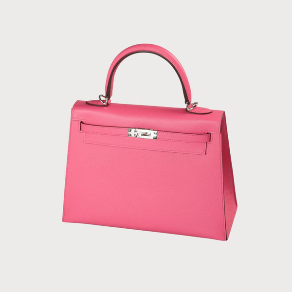 Hermès Kelly 25 Rose Azalee Phw Epsom