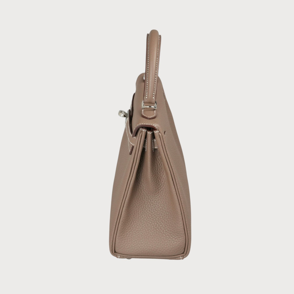 Hermès Kelly 25 Etoupe Phw Togo - view 12