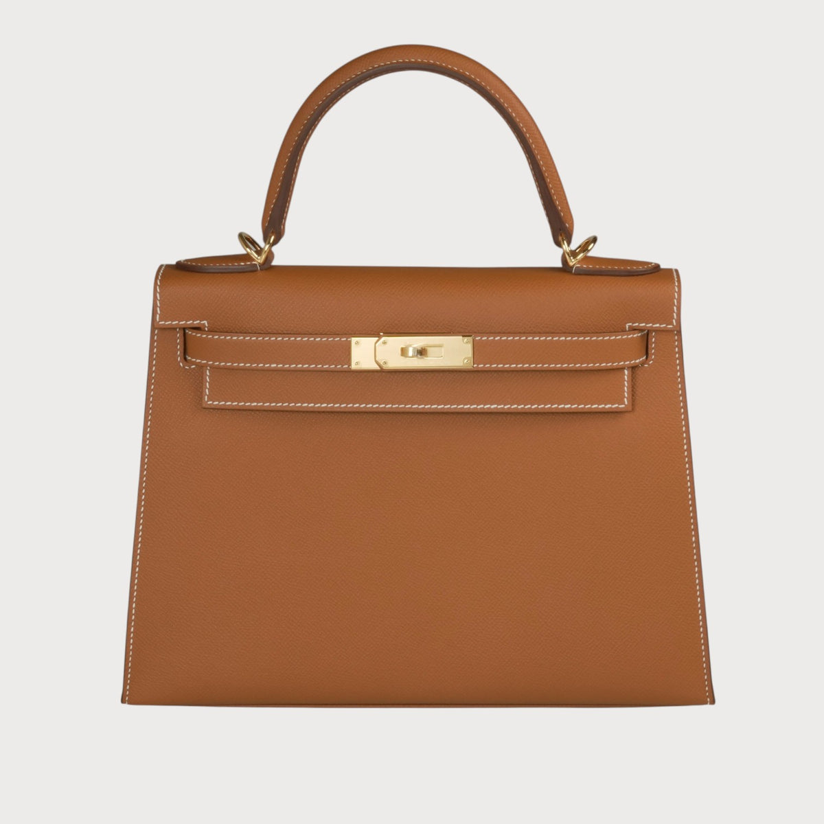Hermès Kelly 28 Gold Ghw Epsom - view 2