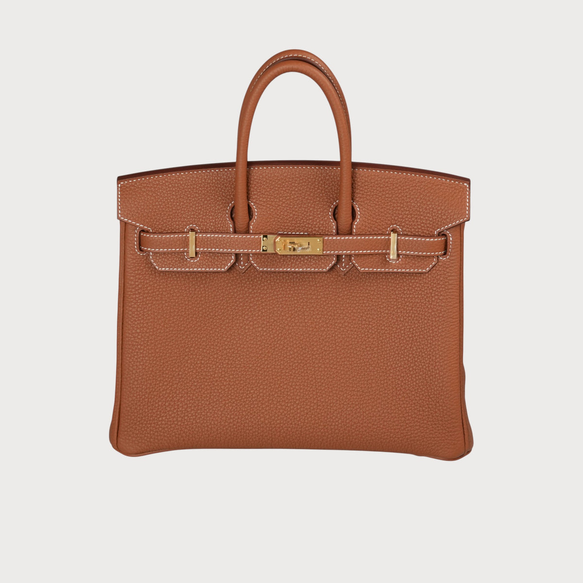 Hermès Birkin 25 Gold Ghw Togo - view 2