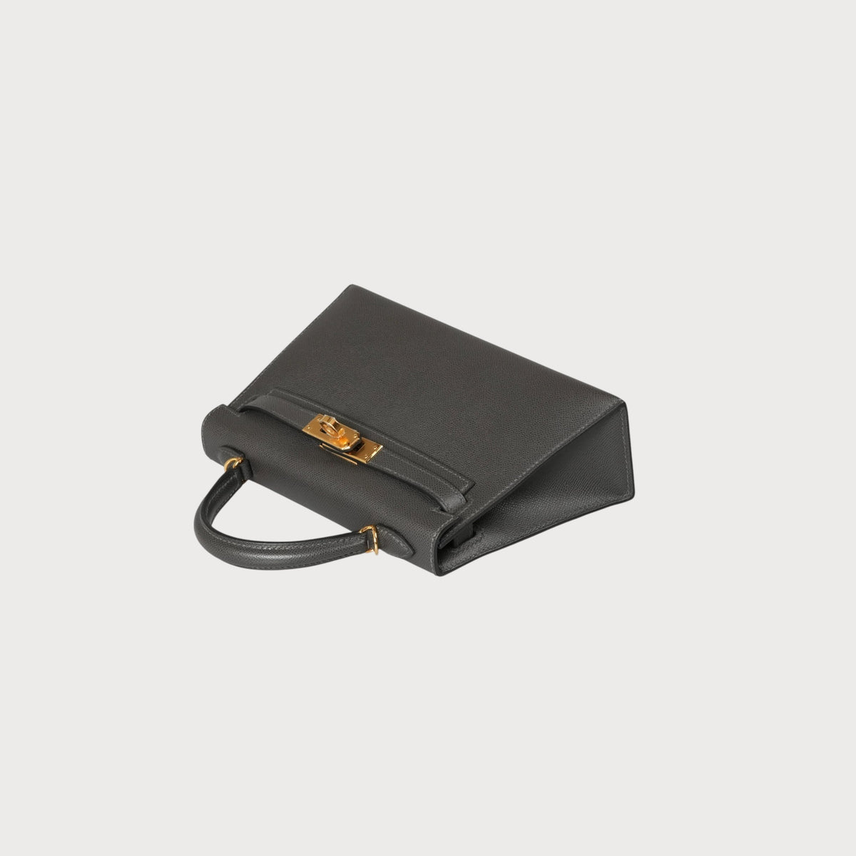 Hermès Kelly 20 Mini Graphite Ghw Veau Madame - view 14