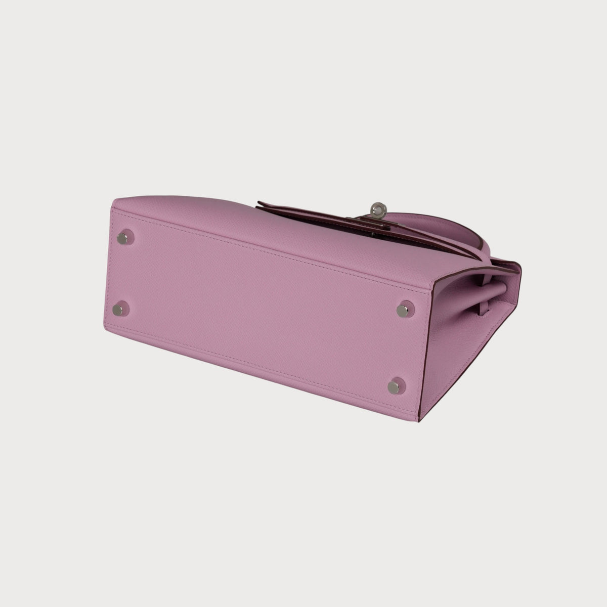 Hermès Kelly 25 Mauve Sylvestre Phw Epsom - view 13