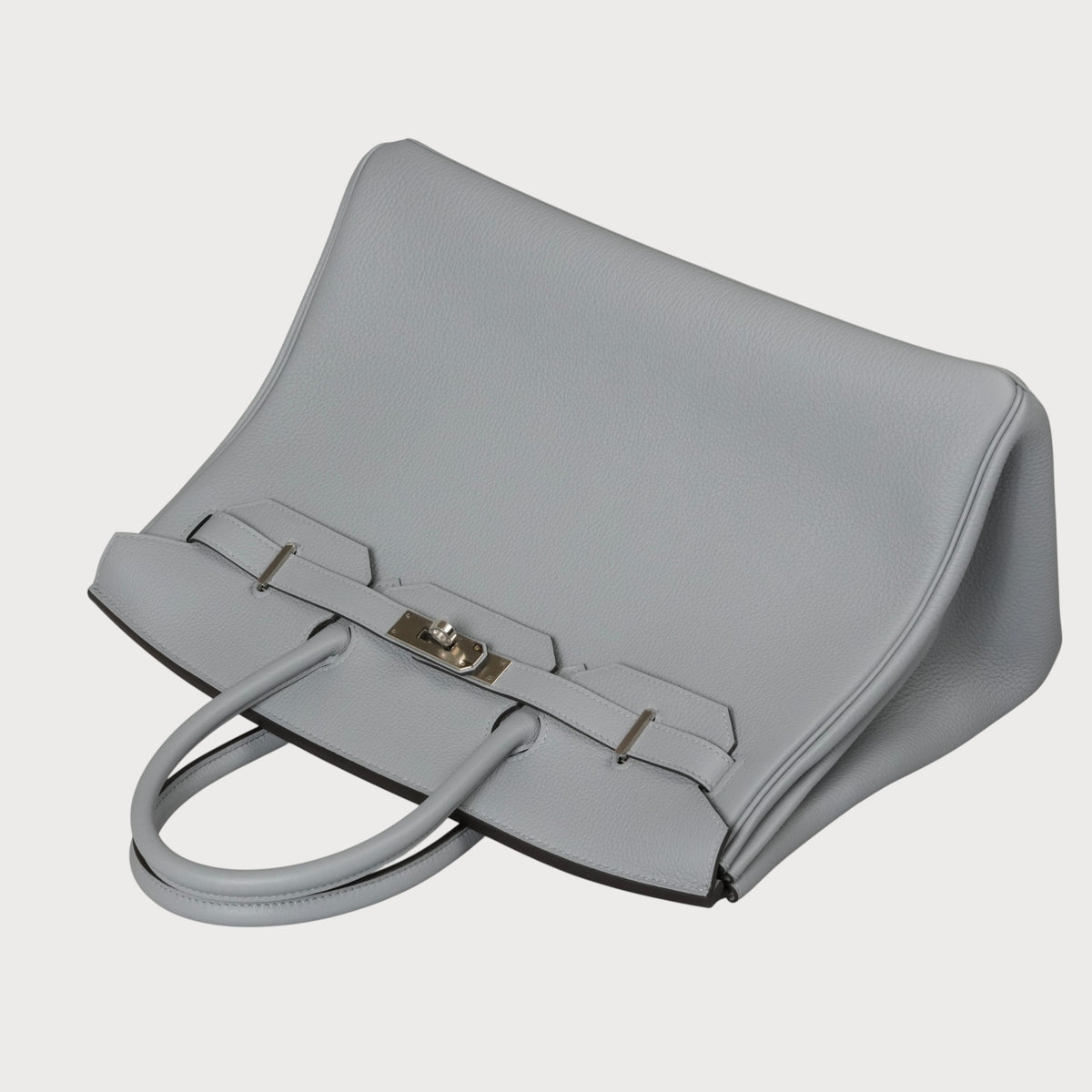 Hermès Birkin 35 Gris Pantin Phw Togo - view 14