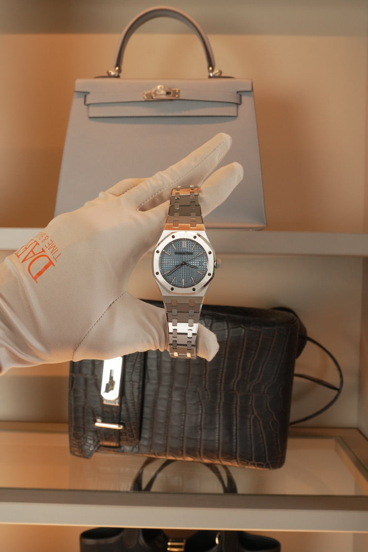 Royal Oak 37 Ice Blue