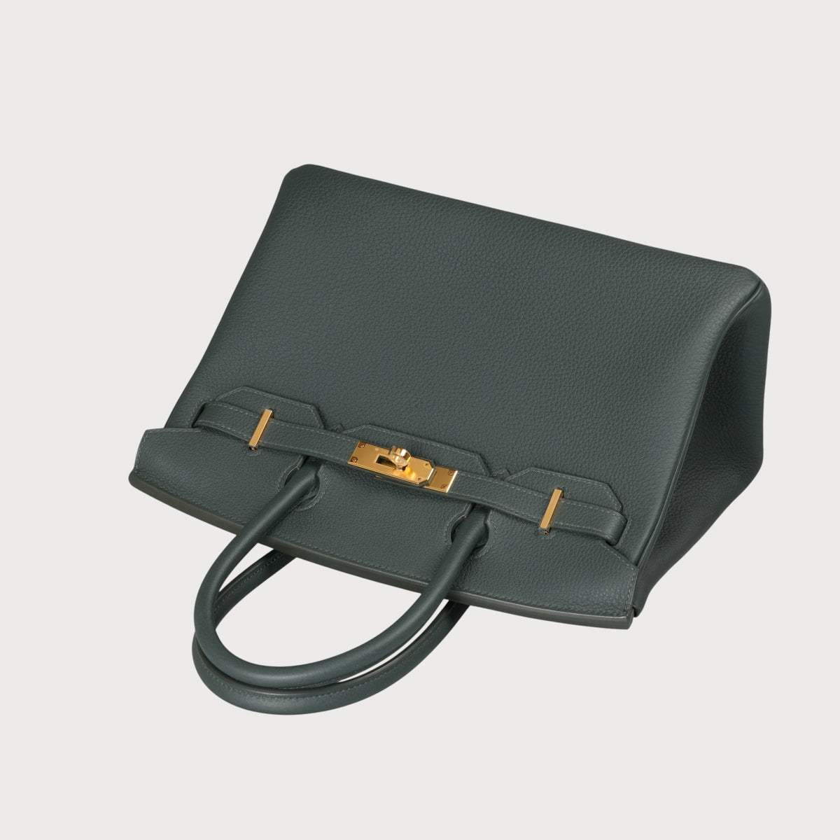 Hermès Birkin 30 Vert Mangrove Ghw - view 15
