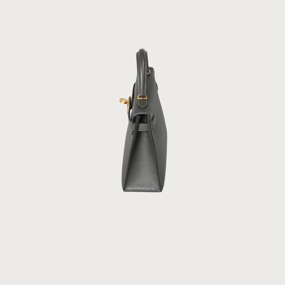 Hermès Kelly 20 Mini Graphite Ghw Veau Madame - view 5