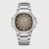 Ladies Nautilus Gray Opaline In Stainless Steel
