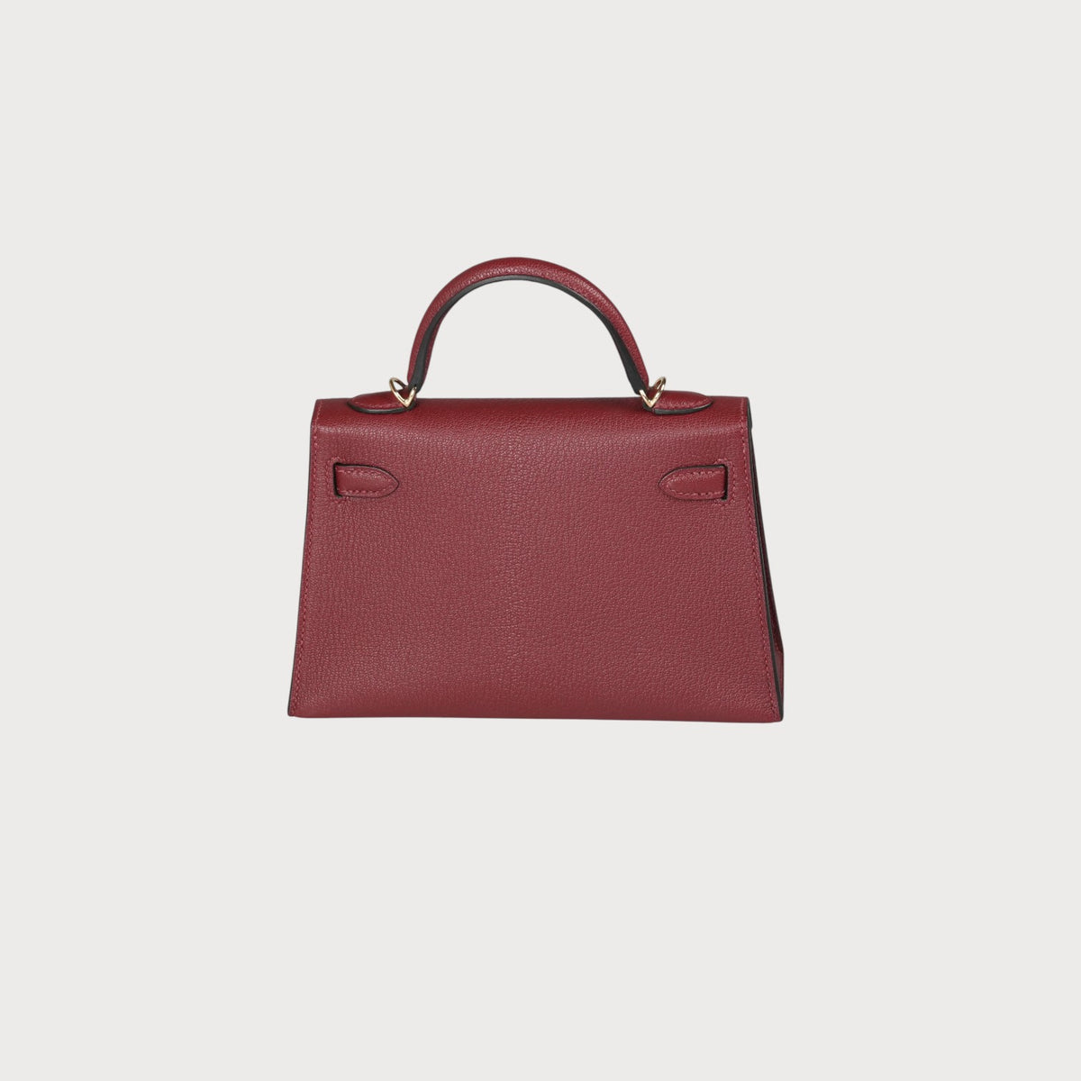 Hermès Mini Kelly 20 Rouge H Hss Ghw Chèvre - view 5