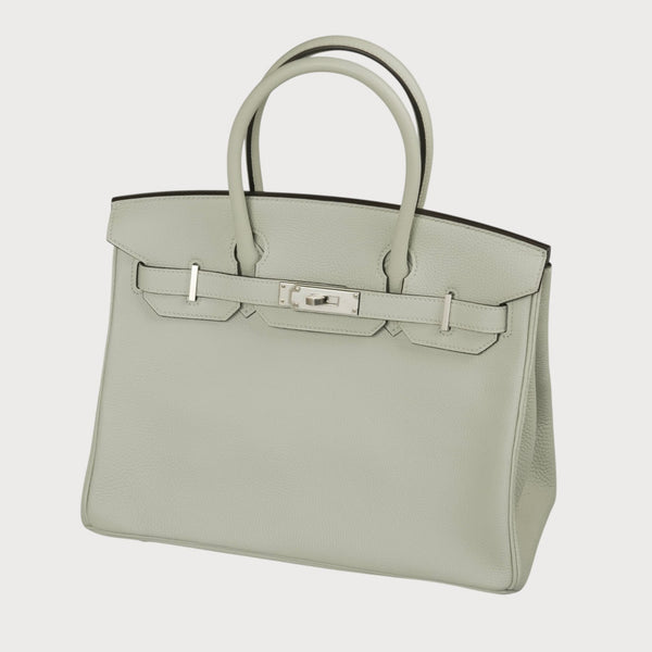 Hermès Birkin 30 Gris Neve Phw Togo