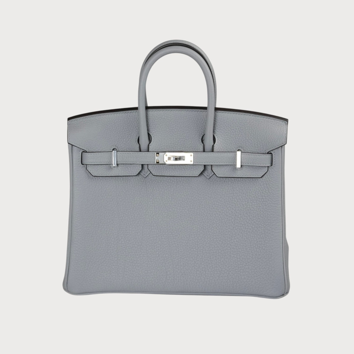 Hermès Birkin 25 Gris Pantin Phw Togo - view 10