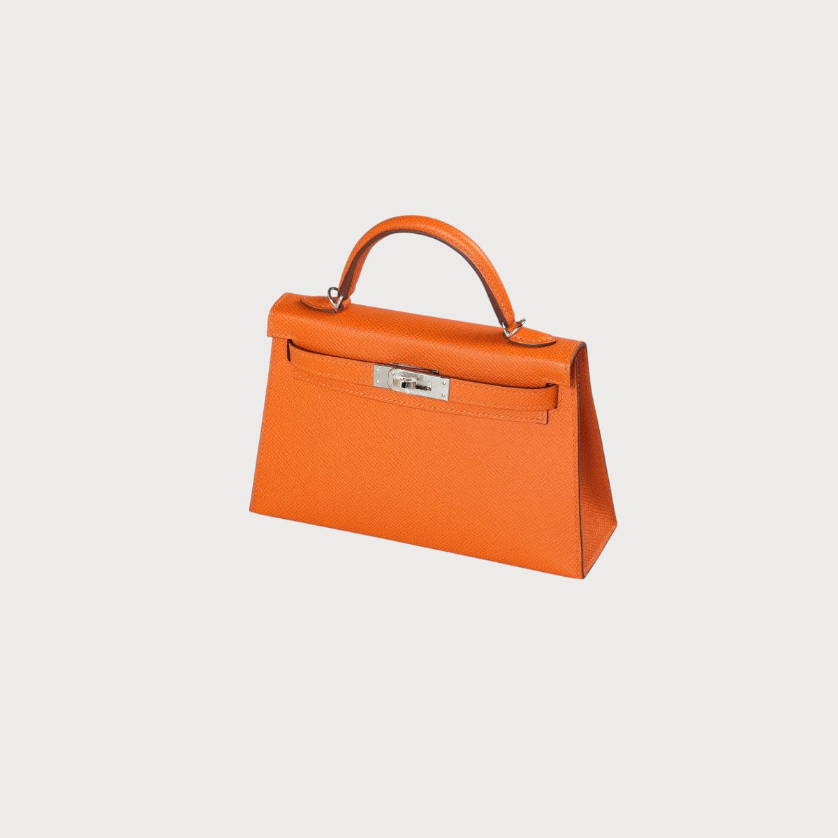 Hermès Mini Kelly 20 Orange Phw Epsom