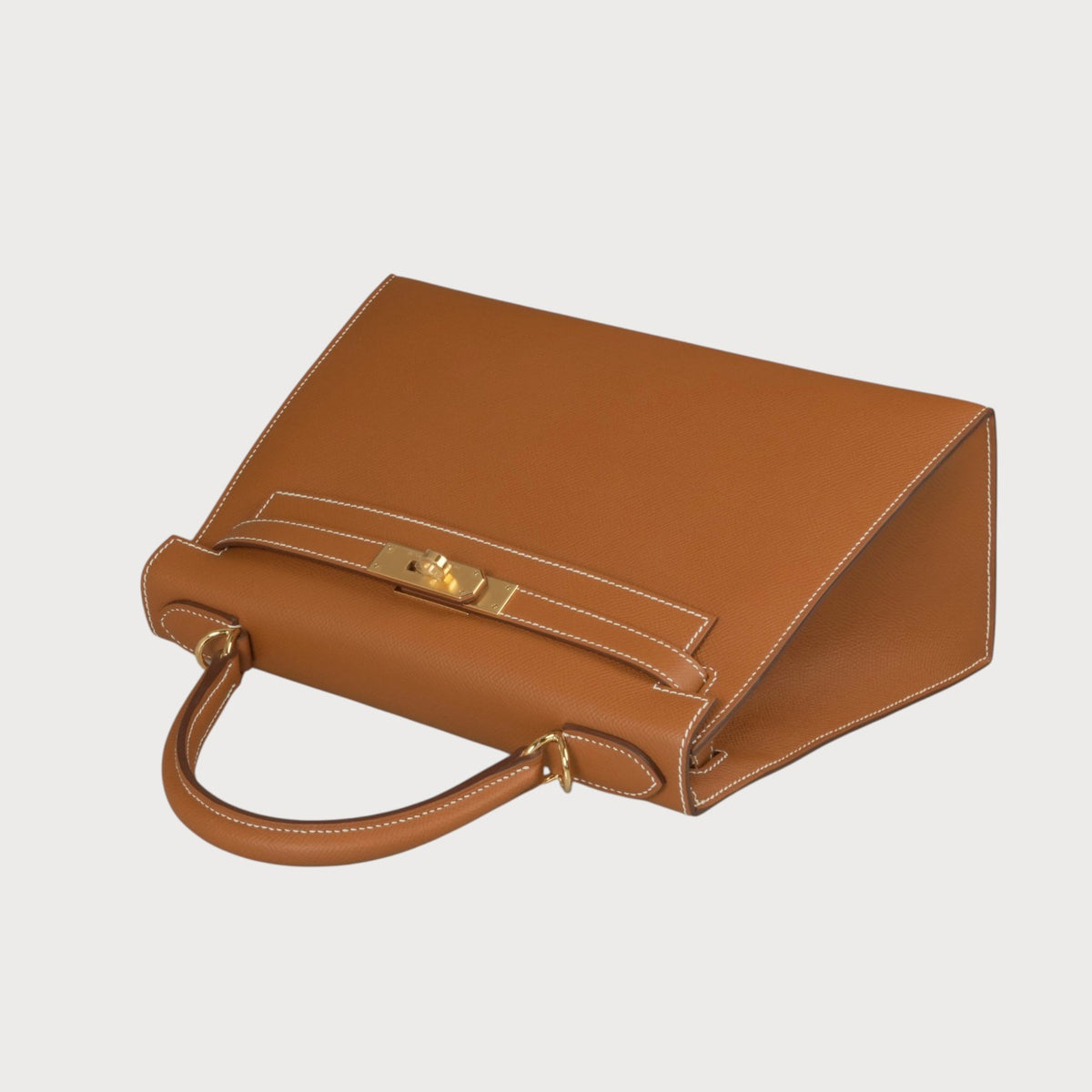 Hermès Kelly 28 Gold Ghw Epsom - view 6
