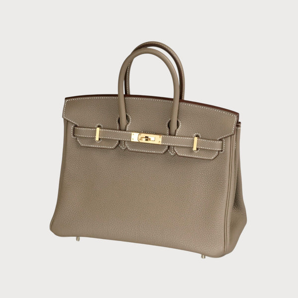 Hermès Birkin 25 Etoupe Ghw Togo