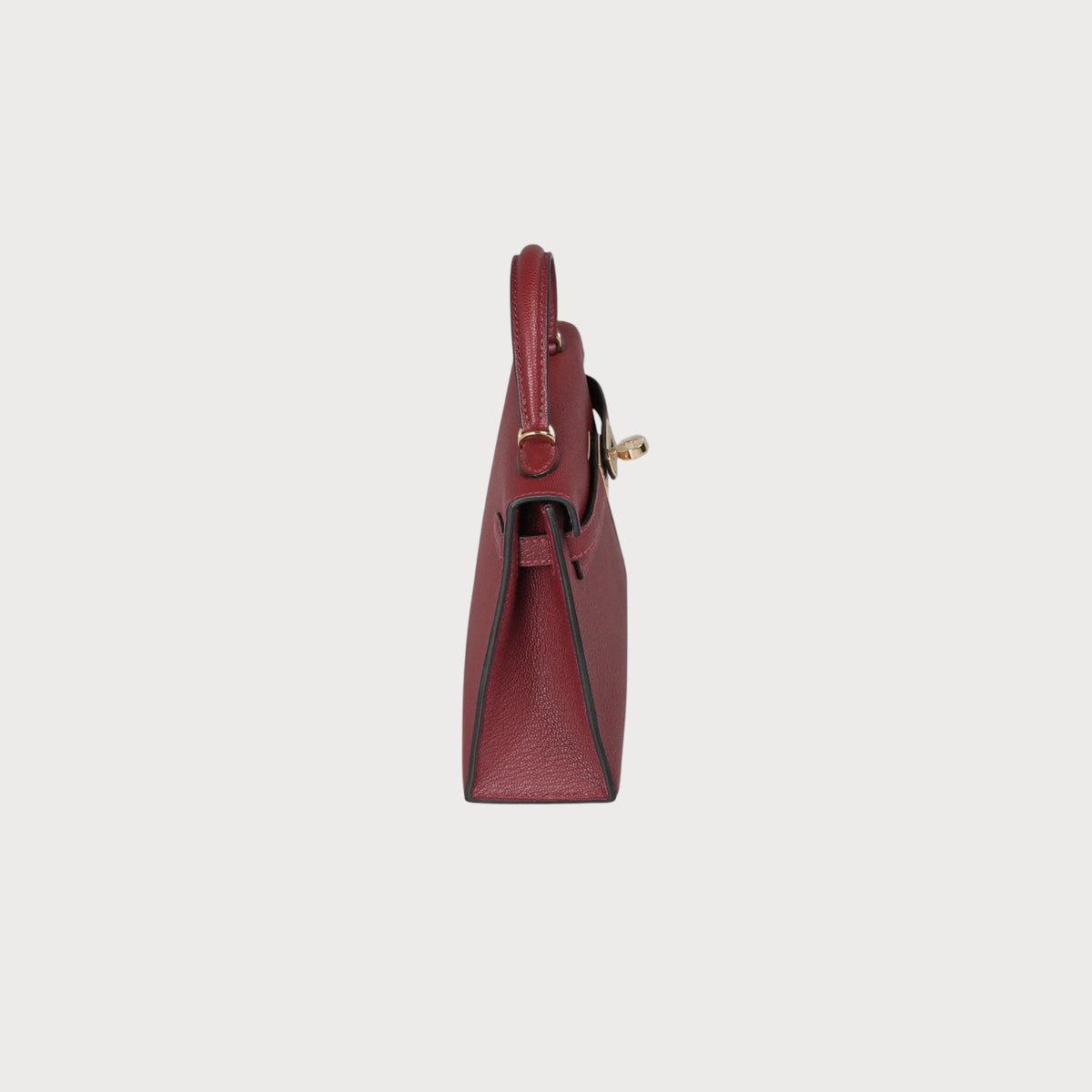 Hermès Mini Kelly 20 Rouge H Hss Ghw Chèvre - view 12