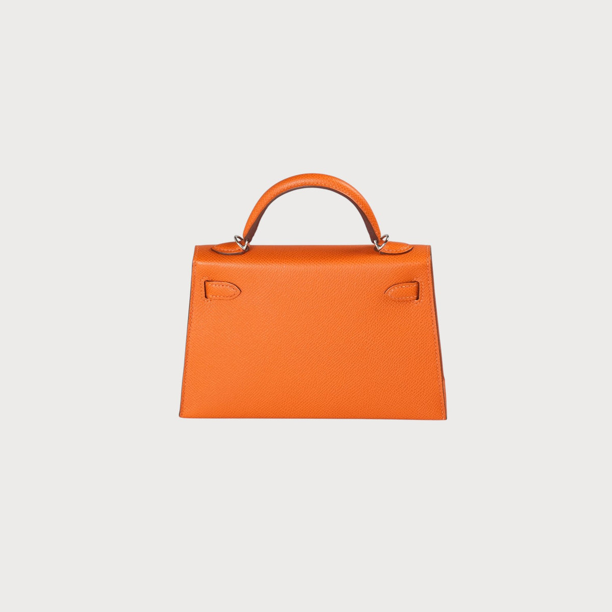 Hermès Mini Kelly 20 Orange Phw Epsom - view 4