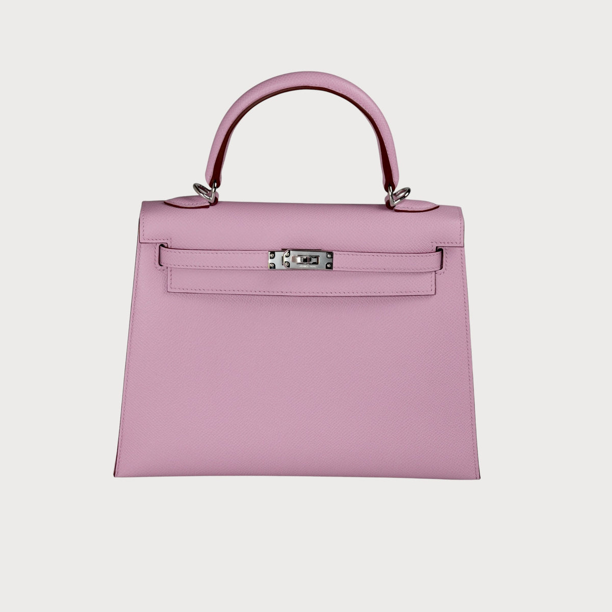 Hermès Kelly 25 Mauve Sylvestre Phw Epsom - view 9
