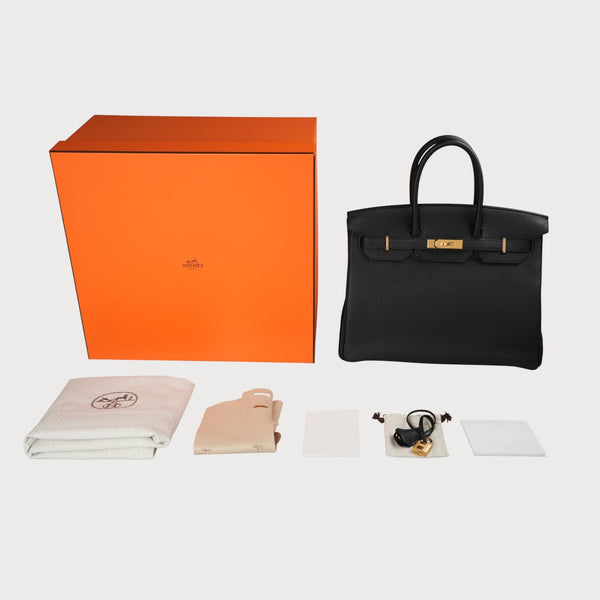 Birkin 35 Black Ghw Togo