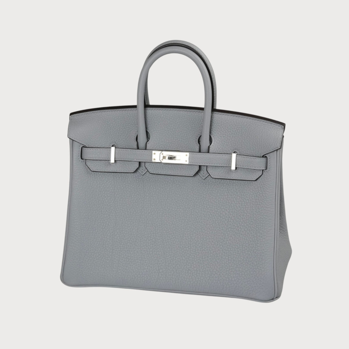 Hermès Birkin 25 Gris Pantin Phw Togo - view 3