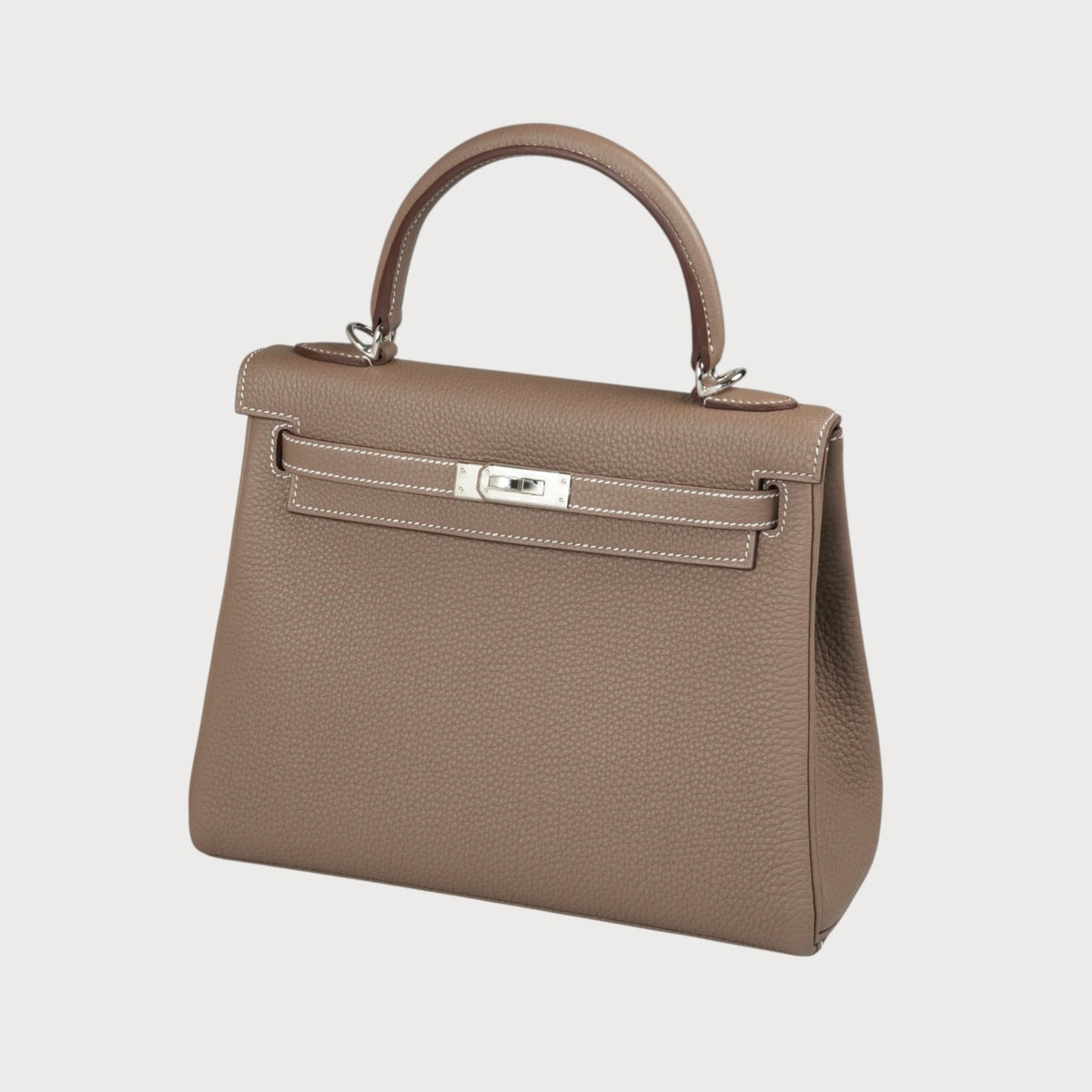 Hermès Kelly 25 Etoupe Phw Togo