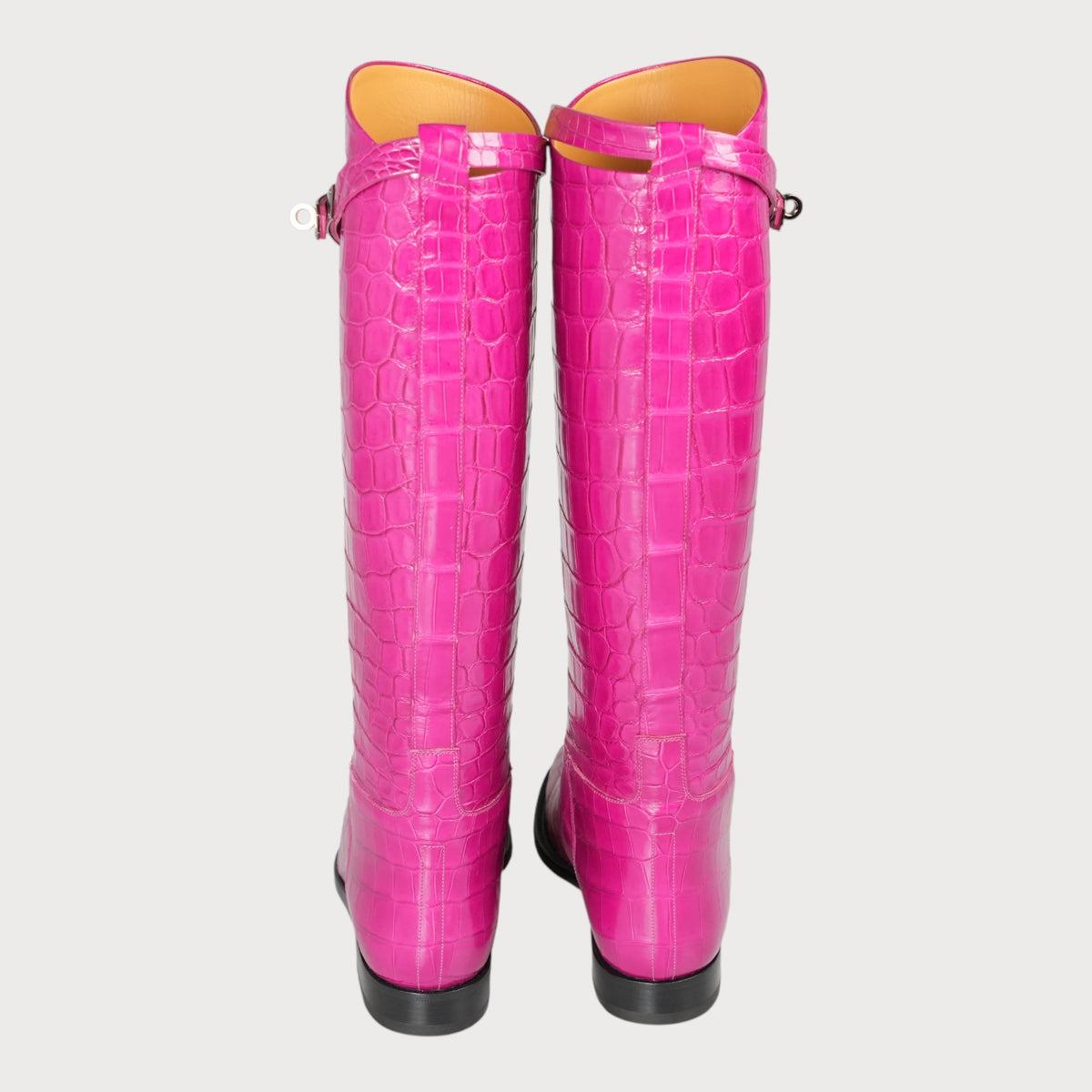 Hermès Jumping Croco Nilo Mirage In Rose Sheherazad Phw 38,5 - view 2