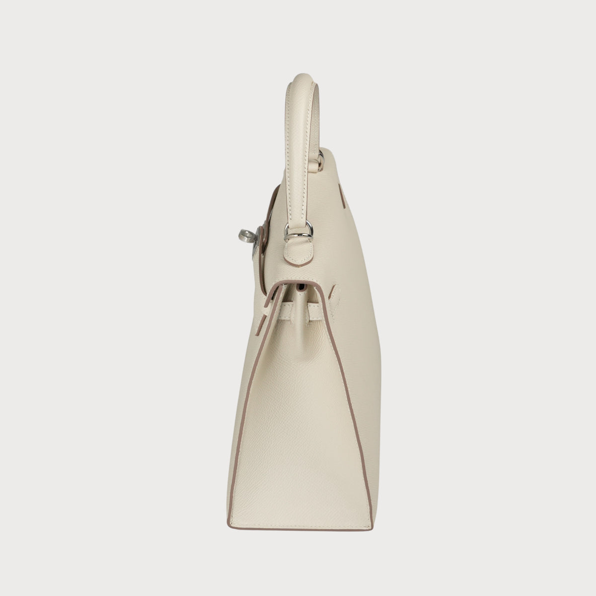 Hermès Kelly 25 Craie Phw Epsom - view 3