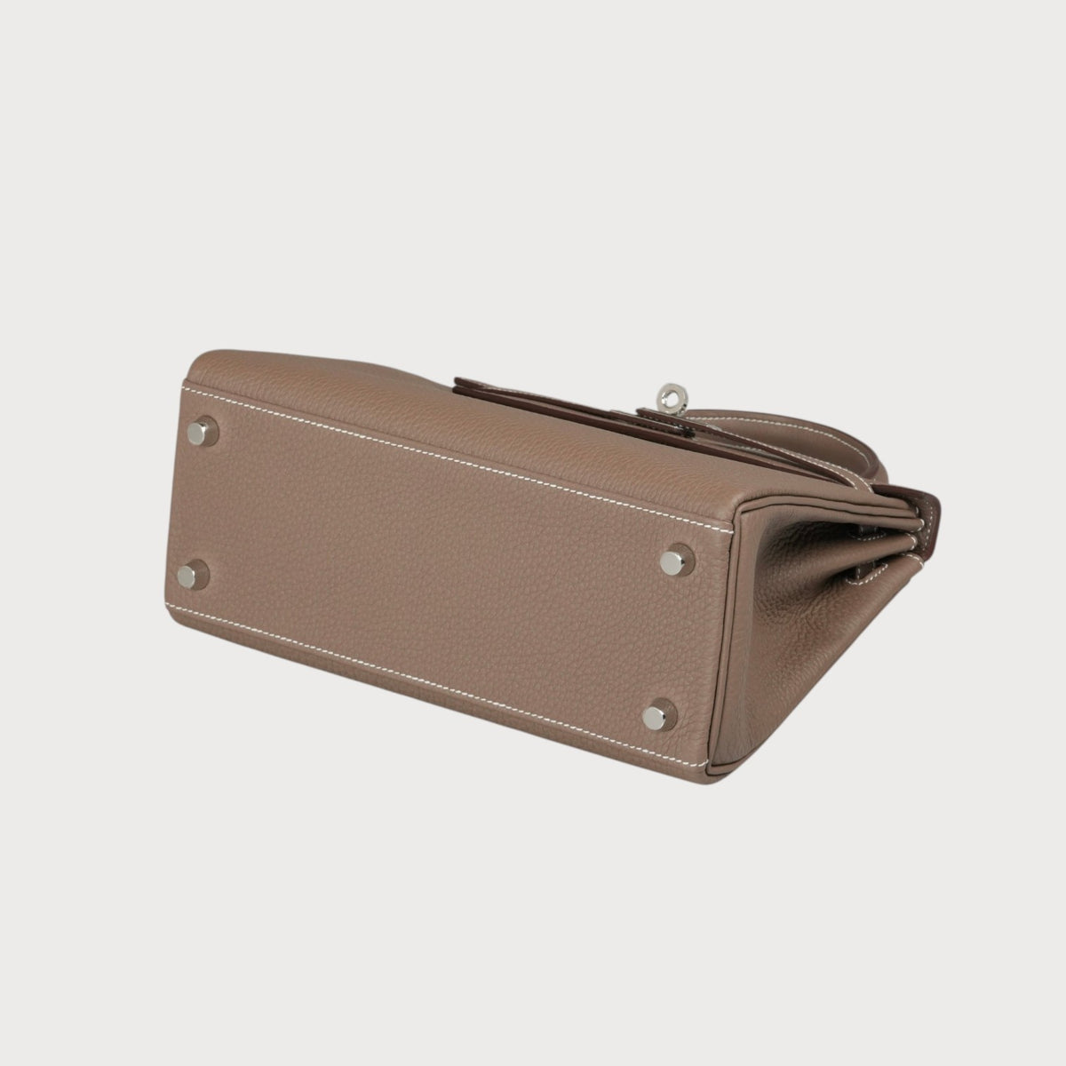 Hermès Kelly 25 Etoupe Phw Togo - view 6