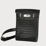 Hac A Dos Pm Alligator Matte Black Phw