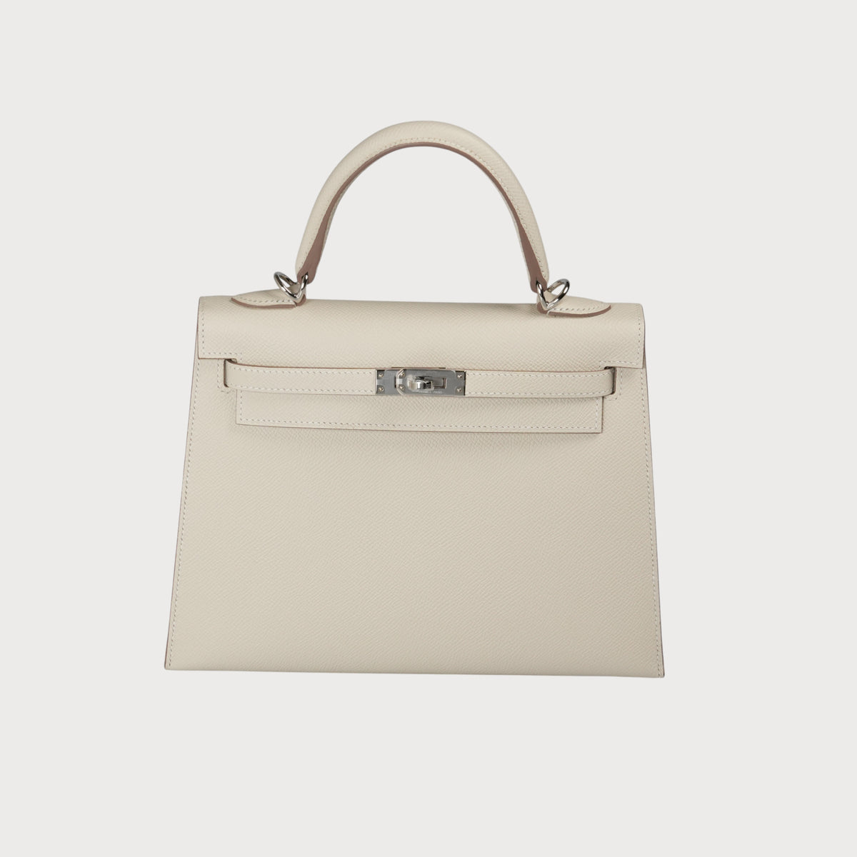 Hermès Kelly 25 Craie Phw Epsom - view 9