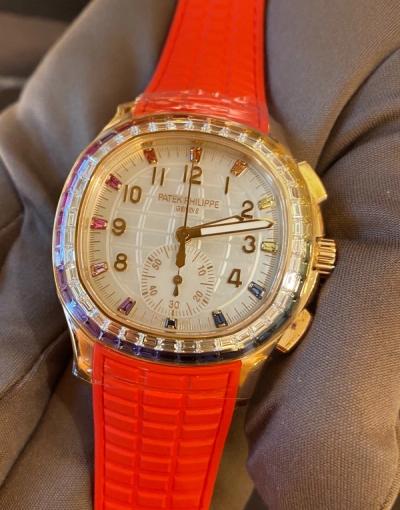 Patek Phillipe Aquanaut Rainbow