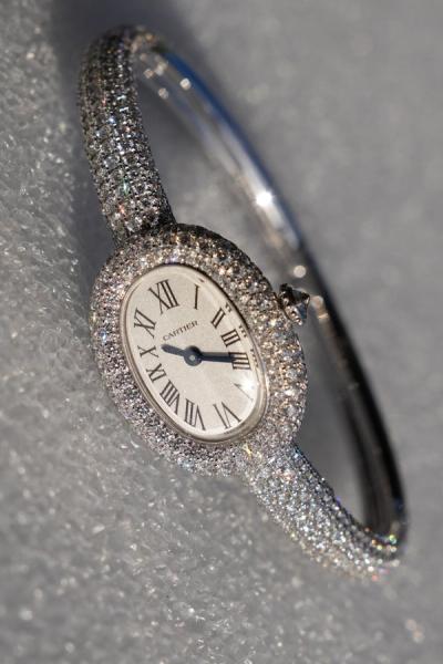 Cartier Baignoire Mini Diamonds